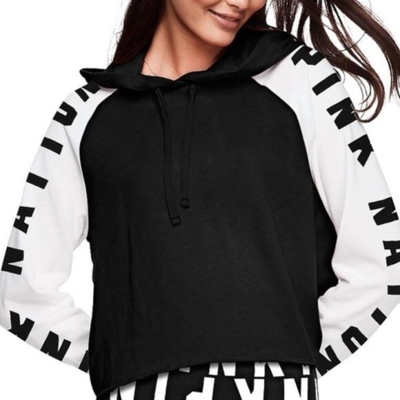 VSPink Cropped Hoodie - Picture 1 of 6